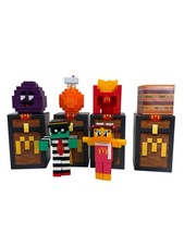 McDonald  s A Minecraft Movie 2025 6 Toys Set  OPEN - NO Code