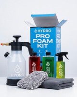 HYDRO Car Cleaning Kit Essential Bundle with Pre Wash Snow Foam Shampoo Detail