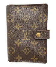 LOUIS VUITTON Agenda PM Brown Authentic From Japan