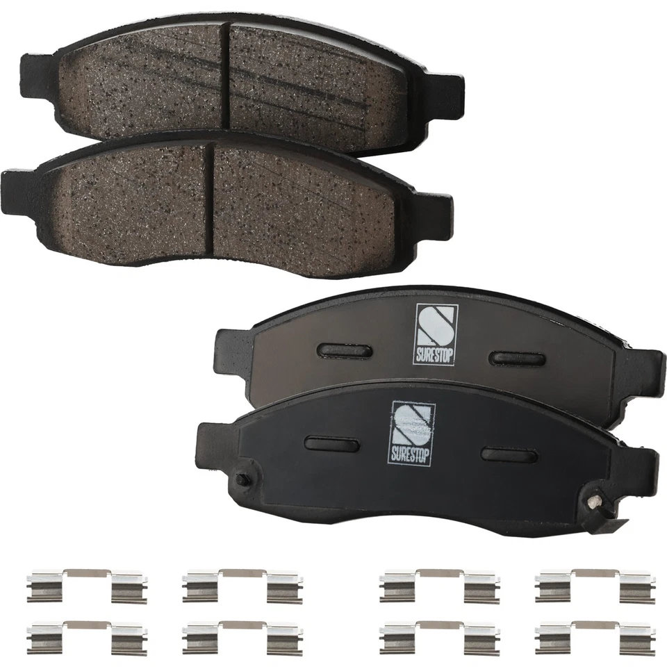 Kit de rotores y pastillas de disco de freno delanteros y traseros para INFINITI QX56 Nissan Armada 2005 Foto 4 de 4