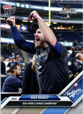 TOPPS NOW MLB LOS ANGELES DODGERS 2024 MAX MUNCY  * 3B  CARD WS-7