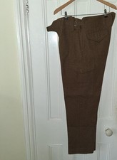British Battledress Trousers Size 12A 1949 pattern waist 40" to 41"