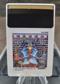 Legendary Axe II TurboGrafx 16 Complete in box CIB Tested Authentic Collection