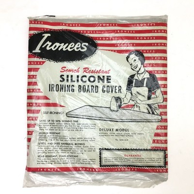 New Old Stock Vintage Ironees Silicone Ironing Board Cover Deluxe Model 5354 B/9
