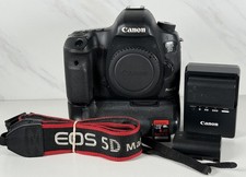 Canon EOS 5D Mark III DSLR Camera - Battery Grip, Charger, 2 Batteries, SD Card