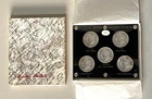 1878 5-Coin Morgan Dollar Variety Set XF (Capital Plastic)