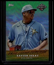 2023 Topps Pro Debut #FF-18 Xavier Isaac Farm Fresh Futures Green #/99