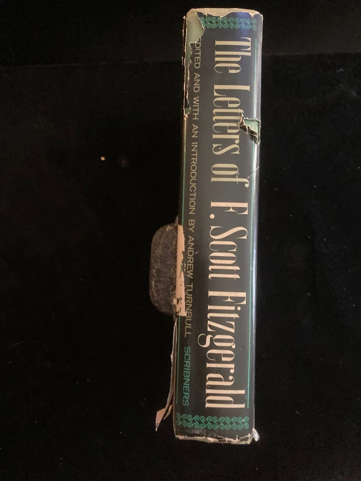 The Letters of F. Scott Fitzgerald Andrew Turnbull 1963 Hardcover DJ Biography - Image 3 of 4