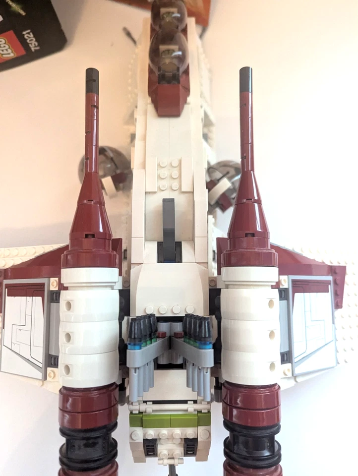 LEGO Star Wars: Republic Gunship (75021) Juego Completo con Caja Original y Manual Foto 4 de 4