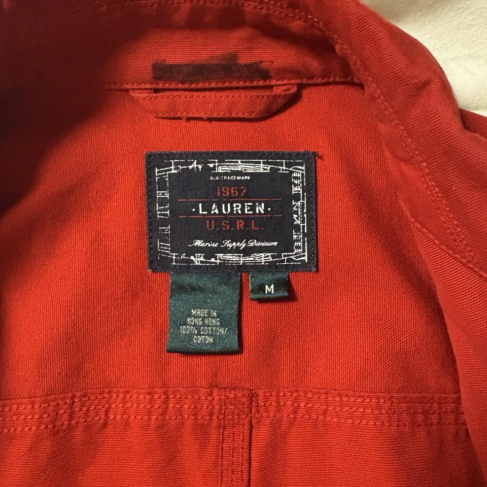 Chaqueta Ralph Lauren USRL Marine Toggle vintage para mujer talla mediana Foto 4 de 4