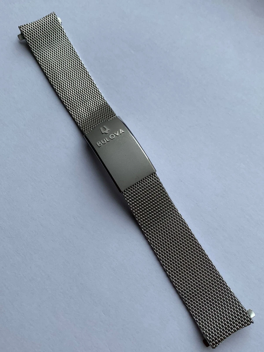 Men's bulova watch clearance straps