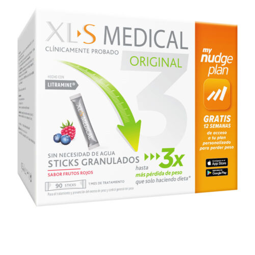 XLS MEDICAL ORIGINAL captagrasas sticks granulados 90 u - Foto 1 di 1