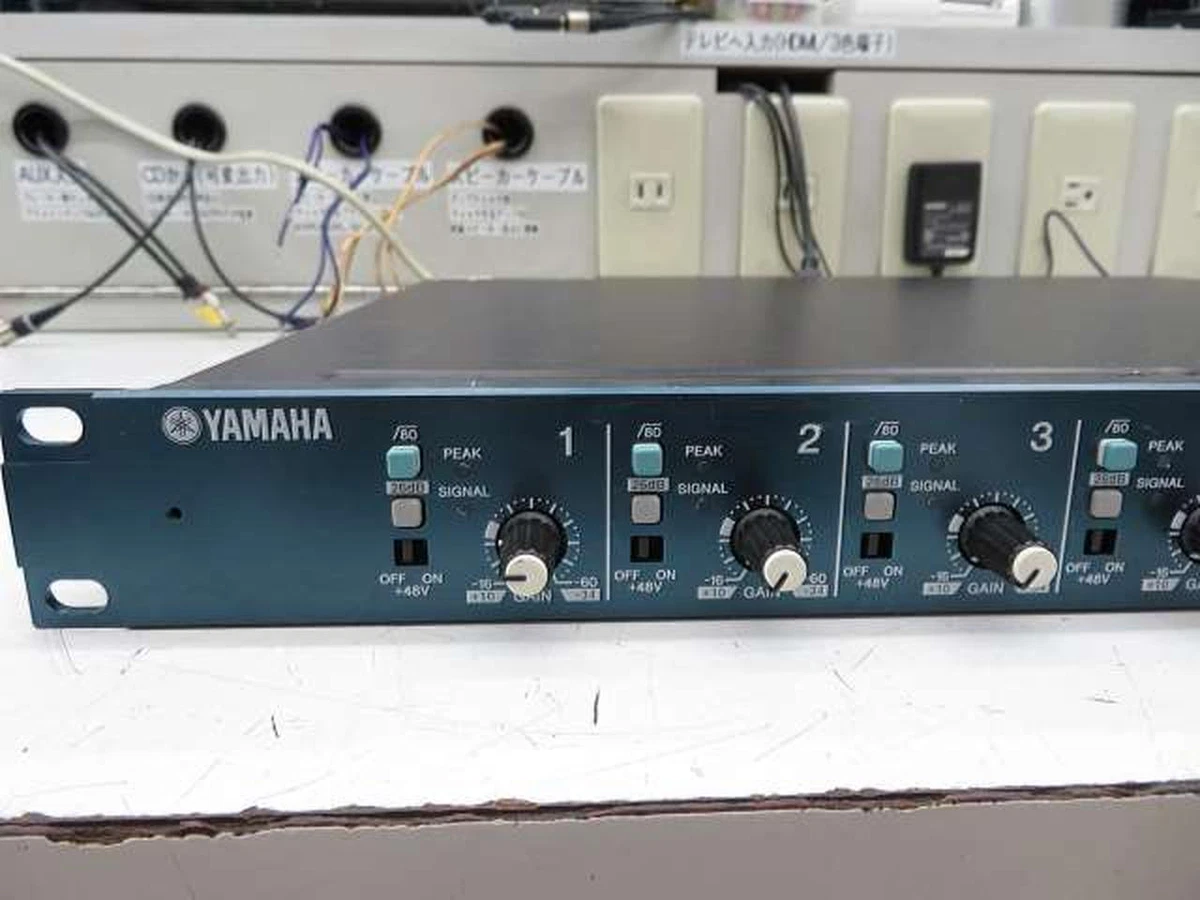 Yamaha Mic Line Amplifier MLA8 Used Body Only 8CH Microphone