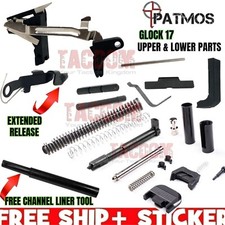 PATMOS Upper Slide Lower Parts Frame Kit for GL0CK 17 GEN 3 9mm Trigger BEST 1