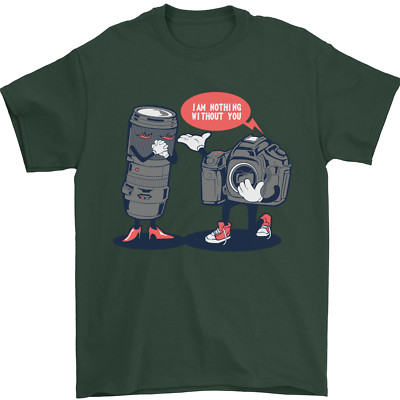 Nichts ohne dich Fotografie Fotograf Herren T-Shirt 100% Baumwolle