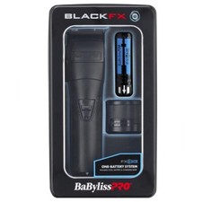 BabylissPRO FXONE BlackFX Adjustable Cordless Clipper Battery System FX899MB