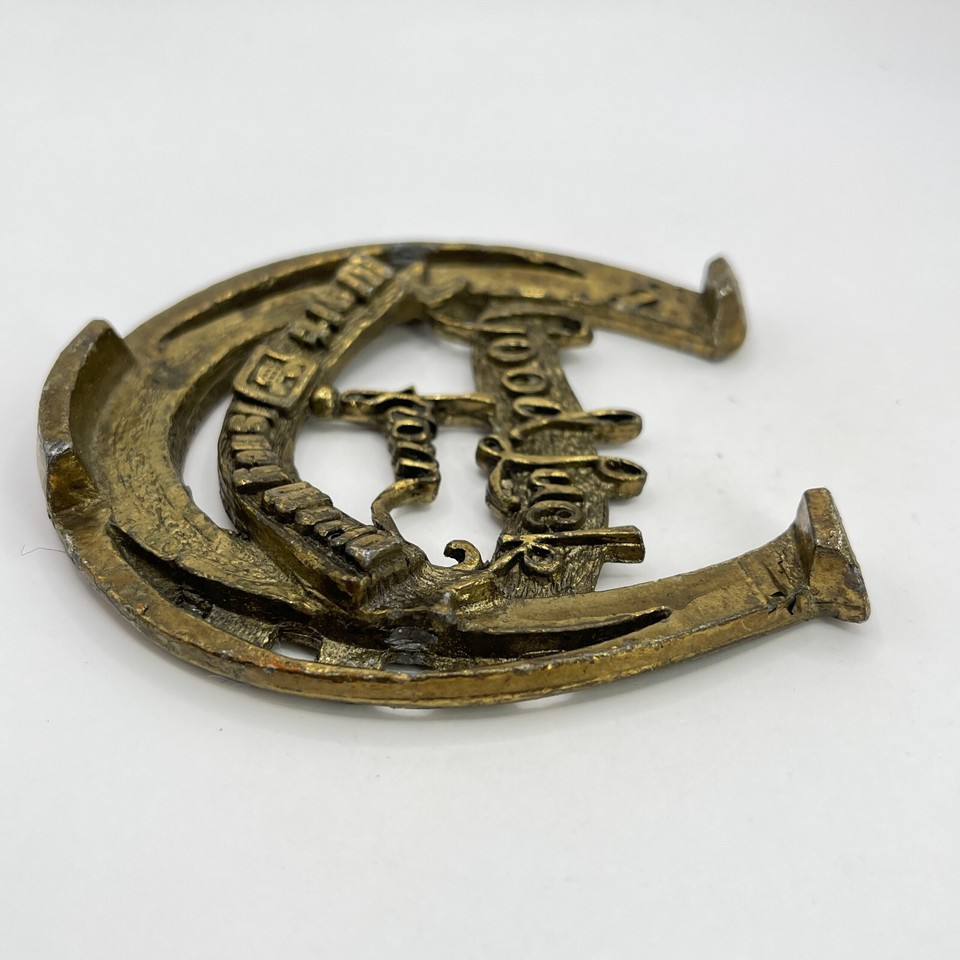 Vintage “Good Luck From Walt Disney World” Metal Horseshoe Souvenir eBay