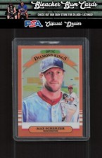 2019 Donruss Diamond Kings 17 Max Scherzer Holo Orange #/99