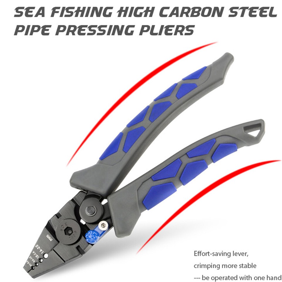 Wire Rope Cutting Pliers Ergonomic Handle High Carbon Steel Fishing
