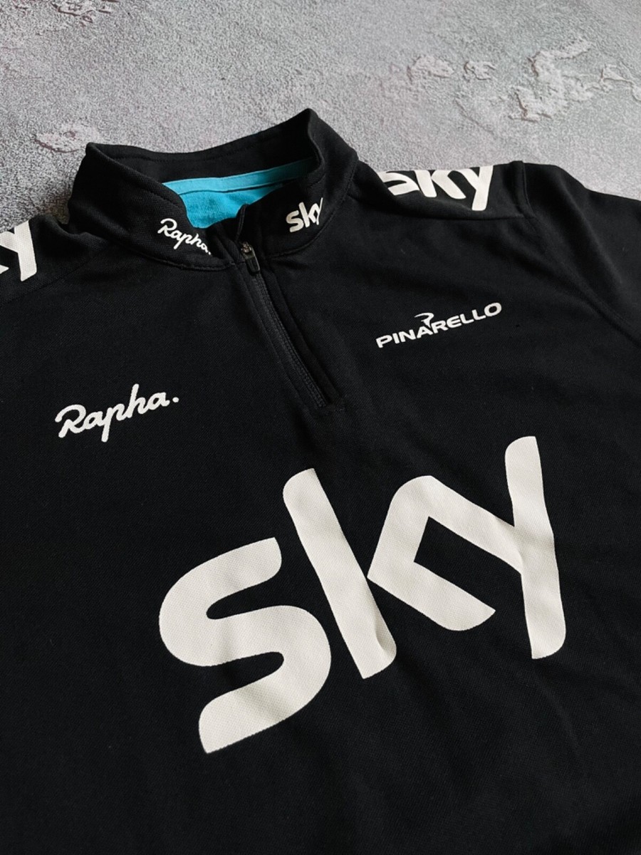 Maillot Cyclisme Rapha Pro Sky - Manches Courtes - Taille M - Noir - Occasion