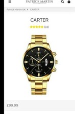 Patrick Martin New Carter Watch 