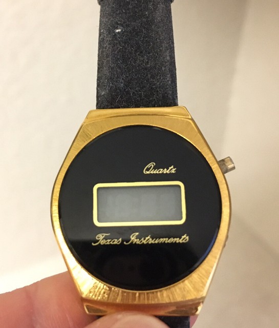texas instruments digital watch