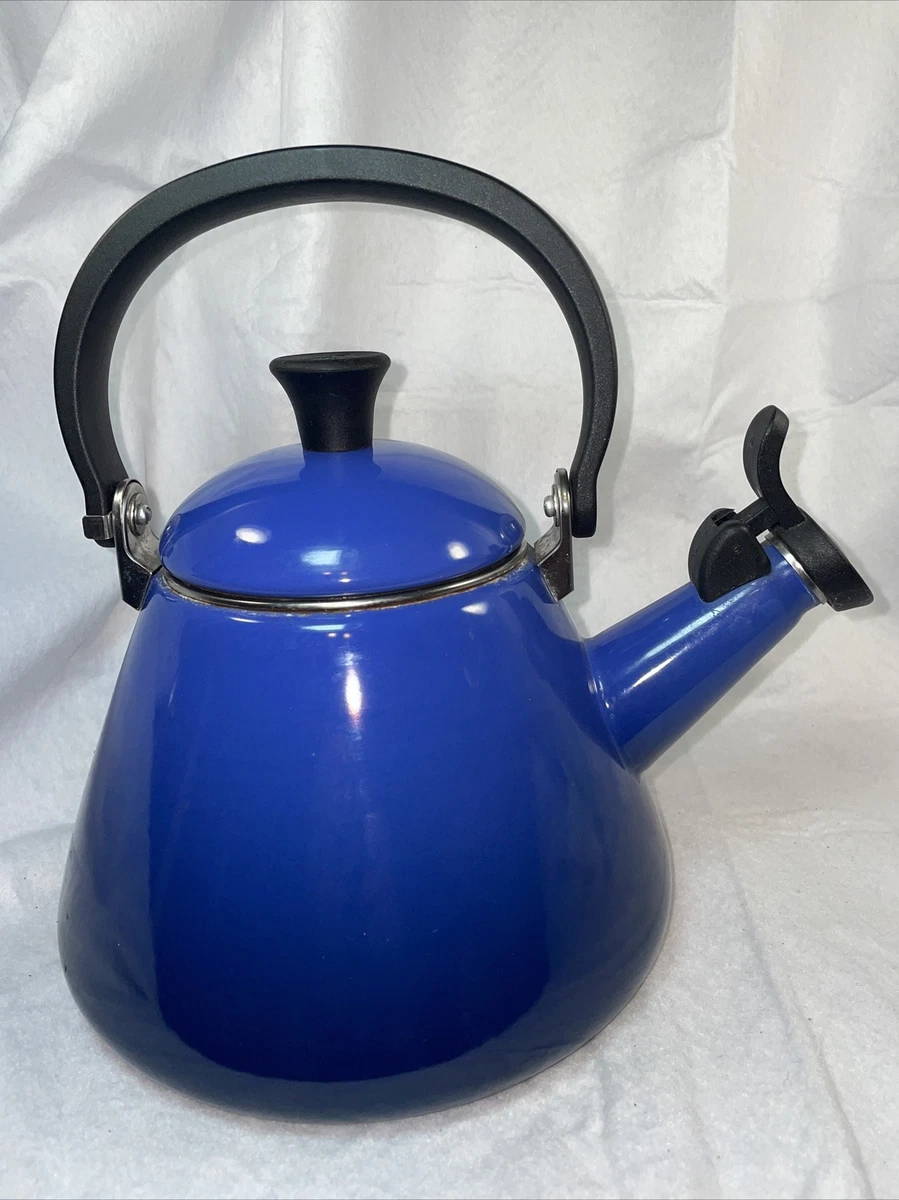 Le Creuset Kone Kettle with Whistle Blue 1.7 Qt., L | eBay