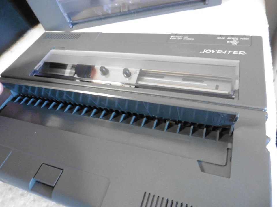 RARE Vintage 90s FUJITSU JOYRITER Thermal transfer portable printer JAPAN 1.2kg - Image 4 of 4