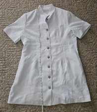 CLINIQUE Makeup Lab Coat White 18PW Medical Cosmetics Jacket Uniform