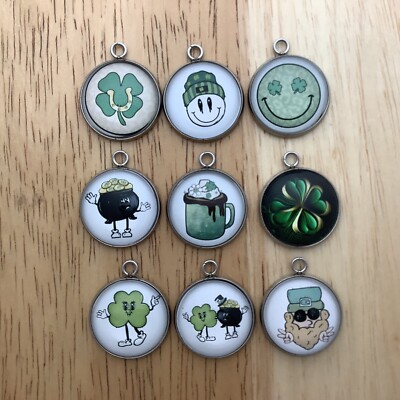St. Patty's Day Charms for Jewelry Making