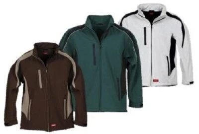 Softshelljacke von Leikatex, Gr. M bis XXL Funktions-, Arbeitsjacke, winddicht