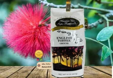 🌺 Hawaiian Isles Coffee ENGLISH TOFFEE  8oz Ground APG Fresh