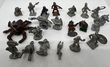 Dungeons  Dragons Dnd Grenadier, Ral Partha, Reapers, 20 Metal Miniatures VTG