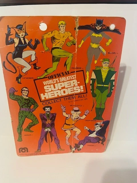 Figura Mr Mxyzptlk Mego 1978 de colección juguete DC Comics tarjeta superhéroes muñeca 8" BMC1 Foto 4 de 4