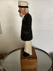 Vintage Wooden Carved Fishing Captain Bank  — photo 2