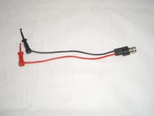 MPJ 17559TE 5" BNC FEMALE MICRO GRABBER CLIPS TEST LEADS FITS POMONA