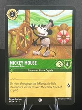 Mickey Mouse - Steamboat Pilot [Foil] #89 Prices | Lorcana First Chapter | Lorcana  Cards