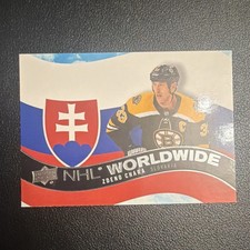 Upper Deck NHL Worldwide Zdeno Chara #WW-13 Bruins 2020-21 NHL Hockey