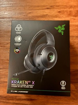 Razer Kraken V3 X Wired USB Gaming Headset Compatible With PC, Mac, And Ps5