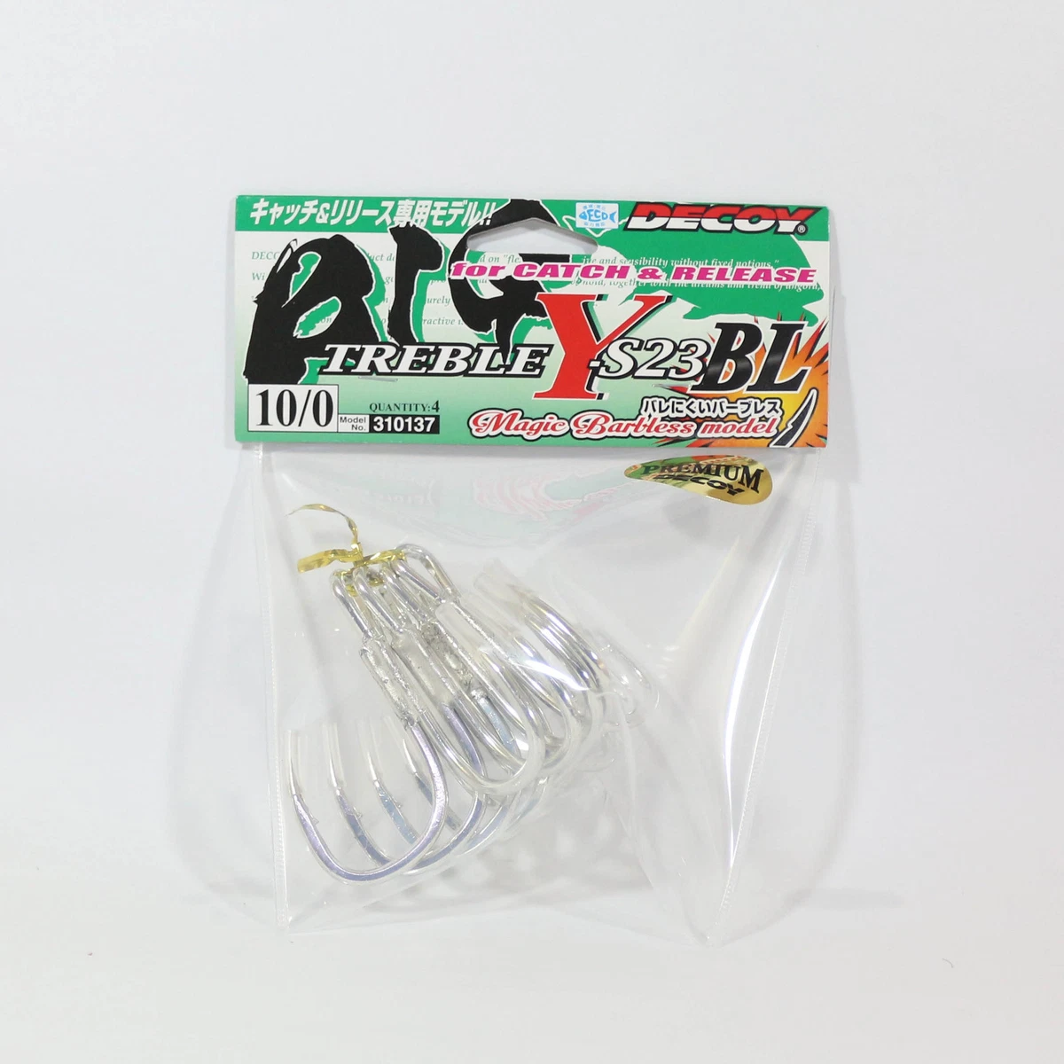 DECOY Y-F33F Extra Fine Wire Treble Üçlü İğne 6 - idefix