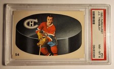 1962 Parkhurst #54 J.C. Tremblay ROOKIE RC PSA 8 NM-MT Montreal Canadiens Scarce