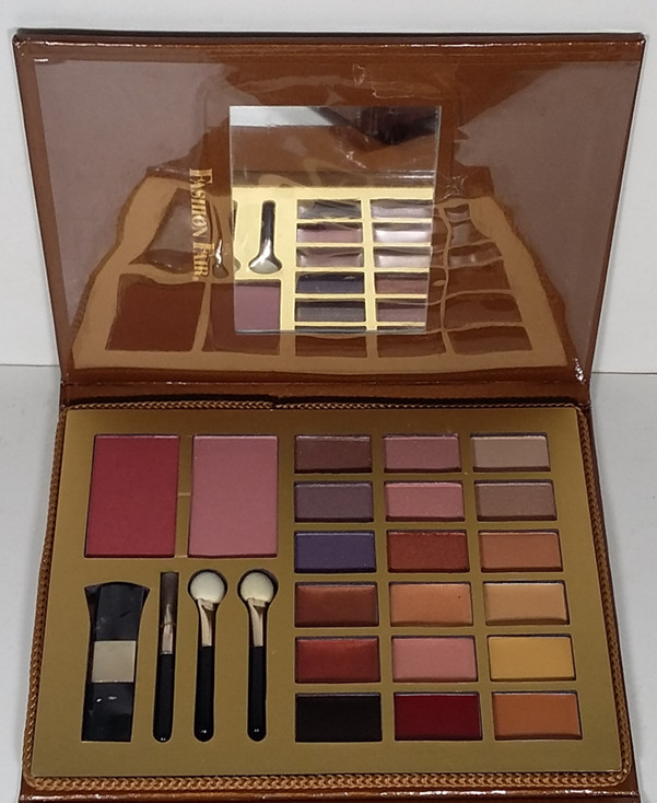 FERIA DE MODA LIBRO PARA COLOREAR #2, 18 SOMBRAS DE OJOS + 2 RUBORES *NUEVO EN CAJA* *LEER ANUNCIO*