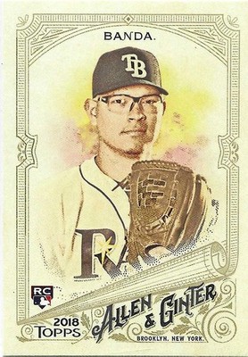 2018 Topps Allen & Ginter #69 - Anthony Banda RC - Tampa Bay Rays