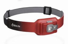 BioLite HeadLamp 200 Lumen No-Bounce Rechargeable Head Light (Ember Red)