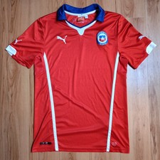 Puma Authentic Chile National Team 2014/2015 Soccer Football Jersey Men’s Sz M