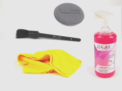 Innenraumreiniger Liquid Elements Insider Einhorn Microfasertuch Pinsel Pad
