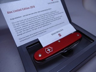 LE 2018 Victorinox Alox Pioneer Swiss Army Knife 2018 Model 0.8201.L18