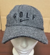 Nike Golf Hat Mens Adjustable One Size Gray Classic99 Dri-Fit Wool Blend Cap 99