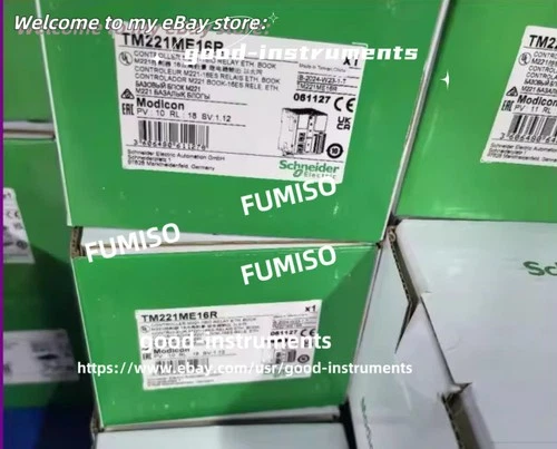 Schneider Electric Modicon M221 Tm221Ce24R Plc Ethernet TM221ME16R Brand