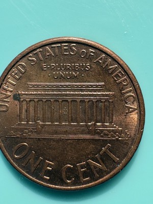 1993 P Lincoln Cent Doubled Die Reverse DDR Columns Error & Close